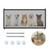 Pet Dog Fence Gate Safe Guard Safety Enclosure Dog Fences Dog Gate The Ingenious Mesh Magic Pet Gate Pet Supplies Dropshipping