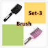 Hairbrush Anti Klit Brushy Haarborstel Women Detangler Hair Brush Bristle Nylon Scalp Massage  Teaser Hair Brush Comb