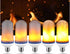 Simulation flame bulb LED flame light beating flame three gear  E27 universal screw tone atmosphere light bar