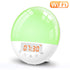 wifi voice control smart wake-up light alarm clock sunrise natural wake-up light