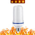 Simulation flame bulb LED flame light beating flame three gear  E27 universal screw tone atmosphere light bar
