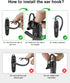 New Bluetooth Earpiece V5.0 Wireless Handsfree Headset with Microphone 24 Hrs Driving Headset 60 Days Standby Time for iPhone Android Samsung Laptop Trucker Driver (Black)