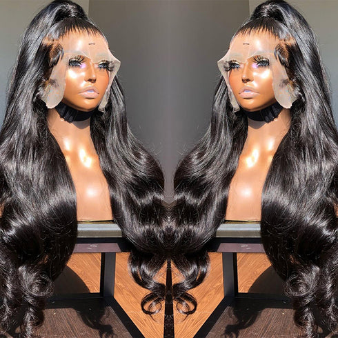 360 Full Lace Frontal Body Wave Human Hair Wigs
